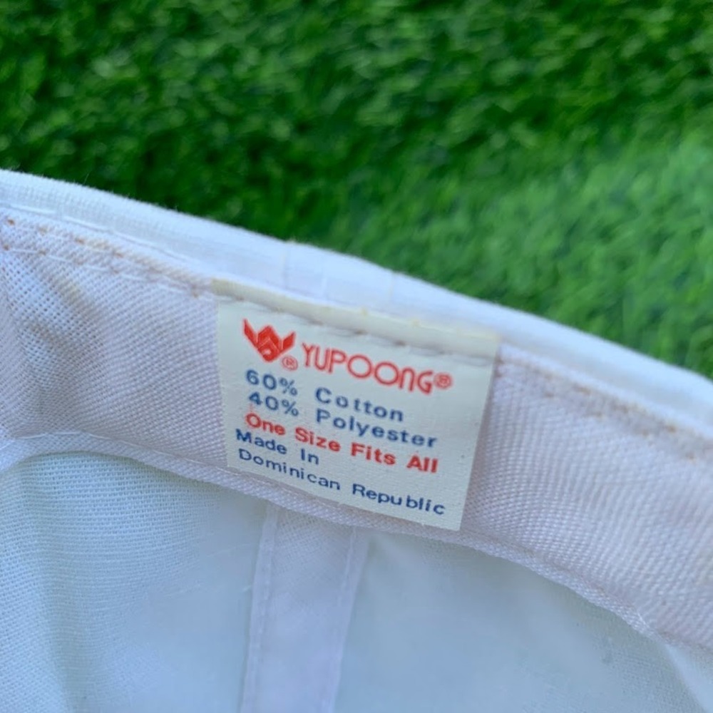Vintage Yupoong NASCAR 400 Michigan International Speedway Snapback Hat White - Picture 8 of 9